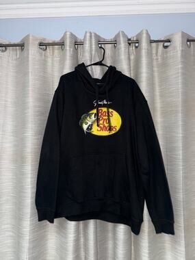 Bass Pro Shops Black Hoodie Men's XL